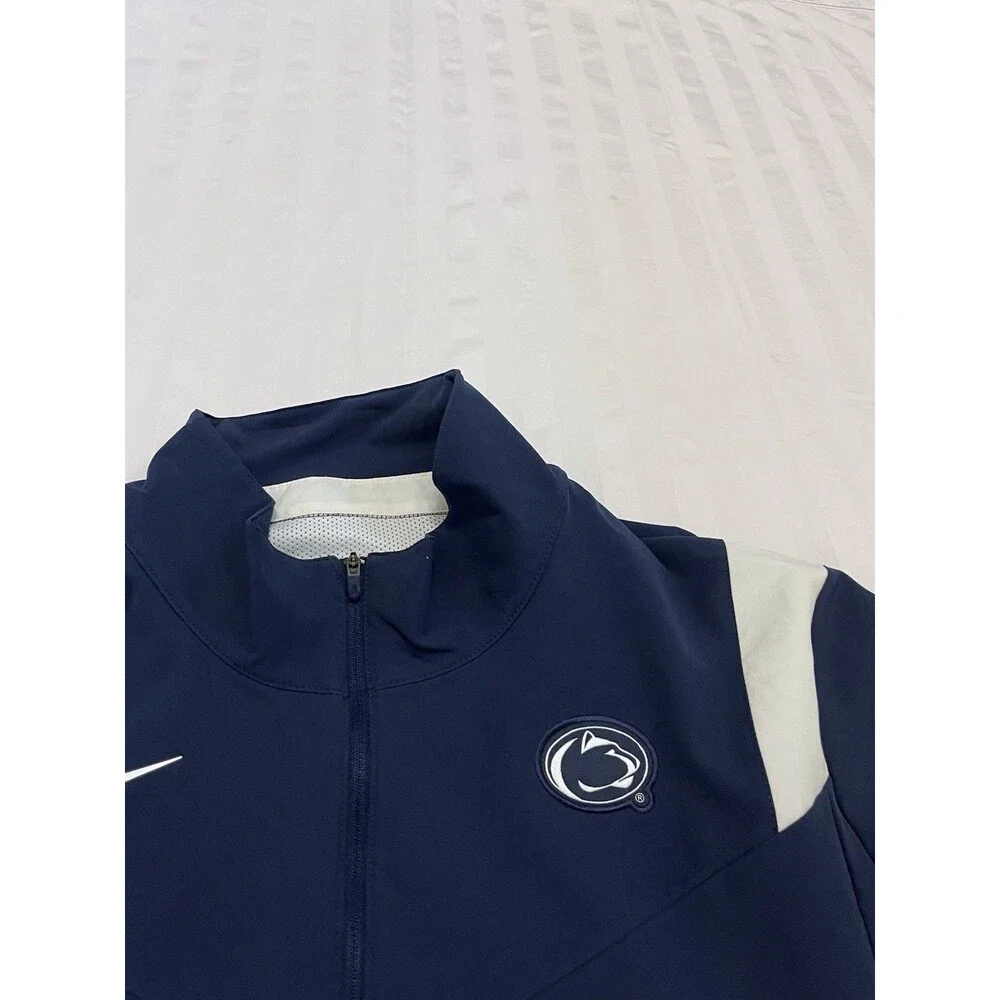 NWOT Nike Penn State Football / Staff Issue Sideline Short Sleeve Jacket Mens L